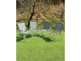 CAMPOUT 4'LÜ PLAJ SANDALYE SET