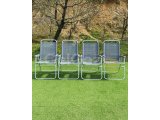 CAMPOUT 4'LÜ PLAJ SANDALYE SET