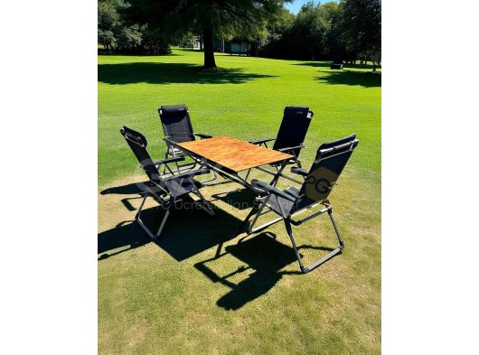 ODİN MASA 4 LUX SANDALYE SET