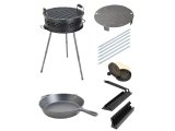 MERİÇ ŞÖMİNE BARBEKÜ SÜPER SET