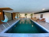 Maldive Homes + Özel 3 Yatak Odalı Lüks Zemin Kat Daire + Ortak Yüzme Havuzları, Beyaz Eşya, Klima + Restoran + Spa ve Spor Salonu