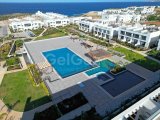 GİRNE BAHÇELİ'DE DENİZ MANZARALI SATILIK 1+1 DAİRE!