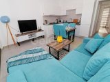 GİRNE BAHÇELİ'DE DENİZ MANZARALI SATILIK 1+1 DAİRE!