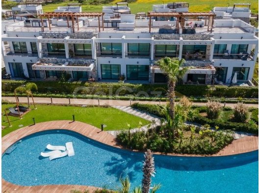 5 Yıldızlı Tatil Köyünde Lüks 3+1 Bahçe Katı Daire