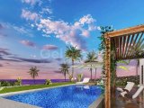 Plaja Yürüme Mesafesinde Modern 3 Yatak Odalı Bungalow Ortak Havuz, Spor Salonu & Restoran