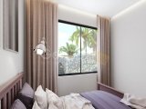 Plaja Yürüme Mesafesinde Modern 3 Yatak Odalı Bungalow Ortak Havuz, Spor Salonu & Restoran