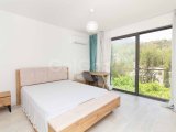 Bellapais'te Havuzlu Site İçerisinde Çatı Teraslı ve Ful Eşyalı 4+1 İkiz Villa