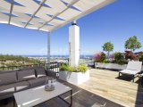 Bellapais'te Özel Çatı Teraslı Deniz Manzaralı Lüks 2+1 Penthouse Daire