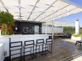 Bellapais'te Özel Çatı Teraslı Deniz Manzaralı Lüks 2+1 Penthouse Daire