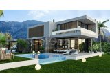 4 yatak odalı kapalı plan villalar + yüzme havuzu + VRF sistemi + yerden ısıtma altyapısı