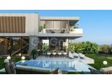 4 yatak odalı kapalı plan villalar + yüzme havuzu + VRF sistemi + yerden ısıtma altyapısı