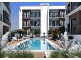 2 yatak odalı modern kapalı plan daireler + ortak havuz + ödeme planı