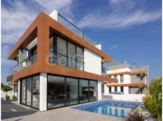 4 Yatak Odalı Yepyeni Modern Exclusive Villa + Denize Yürüme Mesafesinde Özel Havuz.