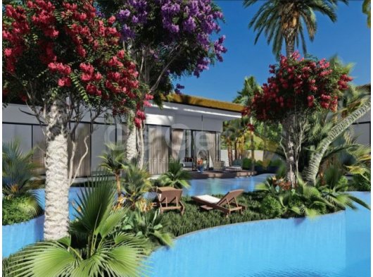 Esentepe'de Modern 3+1 Bungalow + Ortak yüzme havuzu + Tenis kortu + Esrarengiz dağ ve deniz manzarası ref 1821a-3