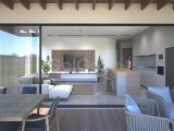 Esentepe'de Modern 3+1 Bungalow + Ortak yüzme havuzu + Tenis kortu + Esrarengiz dağ ve deniz manzarası ref 1821a-3