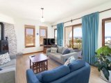 3 yatak odalı bungalov + yüzme havuzu + klima, traverten mermer + geniş teras + olağanüstü panoramik manzara + Sahibinin adına tapu, KDV ödenmiş
