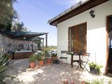 3 yatak odalı bungalov + yüzme havuzu + klima, traverten mermer + geniş teras + olağanüstü panoramik manzara + Sahibinin adına tapu, KDV ödenmiş
