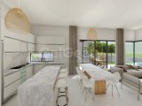 Lüks 4 yatak odalı kapalı plan villalar + özel sonsuzluk yüzme havuzu + denize 200m mesafede + ödeme planı