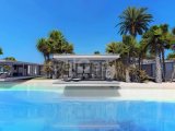 Contemporary 1 bedroom garden apartment + communal pools + indoor heated pool + SPA centre + restaurant + bar + gym + sport facilities + walking distance to the