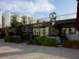 2 yatak odalı modern LOFT penthouse daire + tam donanımlı + çatı terası + ortak yüzme havuzu + bar + plaja ve süpermarkete yürüme mesafesinde + deniz ve dağ man