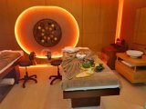 2 yatak odalı lüks penthouse daire + özel çatı terası + ortak yüzme havuzları + restoran + SPA merkezi + tenis kortu + golf