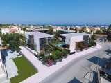 G lapta'da deniz kenarında villalar