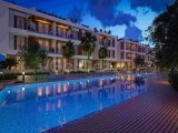 Modern 2 yatak odalı ikinci el daire + ortak havuz + klima sistemi + beyaz eşya + ödeme planı