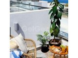 Absolutely amazing super luxurious 2 bedroom penthouse for sale on the exclusive De Ja Blue site in Bahceli with spectacular sea views