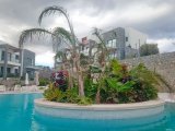 Modern ve lüks 3 yeniden satış penthouse daire + tam donanımlı + ortak yüzme havuzu + çocuk oyun alanı + muhteşem deniz ve dağ manzarası