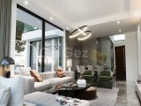 4 yatak odalı modern villalar + 8m x 4m yüzme havuzu + 2 araçlık otopark + güzel deniz ve dağ manzarası + ödeme planı