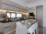 4 yatak odalı modern villalar + 8m x 4m yüzme havuzu + 2 araçlık otopark + güzel deniz ve dağ manzarası + ödeme planı