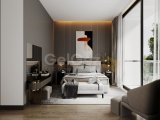 4 yatak odalı modern villalar + 8m x 4m yüzme havuzu + 2 araçlık otopark + güzel deniz ve dağ manzarası + ödeme planı