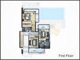 4 yatak odalı modern villalar + 8m x 4m yüzme havuzu + 2 araçlık otopark + güzel deniz ve dağ manzarası + ödeme planı