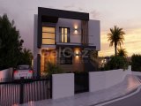 4 yatak odalı modern villalar + 8m x 4m yüzme havuzu + 2 araçlık otopark + güzel deniz ve dağ manzarası + ödeme planı