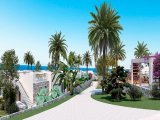 Lüks, en üst kalitede, plan aşamasında 3 yatak odalı bungalov + çatı terası + ortak yüzme havuzu + restoran + spor salonu + muhteşem deniz ve dağ manzaraları