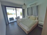 3 yatak odalı ikinci el bungalow + tamamen mobilyalı + çatı terası + 10 m x 5 m Roma sonlu havuz + deniz ve dağ manzaralı + Tapu sahibinin adına, KDV ödenmiş