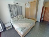 3 yatak odalı ikinci el bungalow + tamamen mobilyalı + çatı terası + 10 m x 5 m Roma sonlu havuz + deniz ve dağ manzaralı + Tapu sahibinin adına, KDV ödenmiş