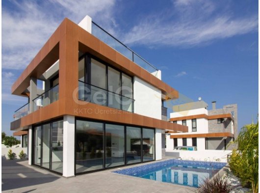 4 Yatak Odalı Yepyeni Modern Exclusive Villa + Denize Yürüme Mesafesinde Özel Havuz.