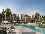 1 yatak odalı plan dışı LÜKS yeniden satış plaj kat bahçe daire + tamamen mobilyalı + 5 yıldızlı deniz kenarı gelişme + ortak yüzme havuzları + özel lagün'e