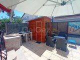 4 yatak odalı villa + 8m x 4m yüzme havuzu + klima + yerden ısıtma + sauna + Tapu sahibinin adına kayıtlı KDV ödenmiştir.