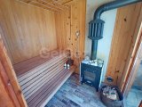 4 yatak odalı villa + 8m x 4m yüzme havuzu + klima + yerden ısıtma + sauna + Tapu sahibinin adına kayıtlı KDV ödenmiştir.