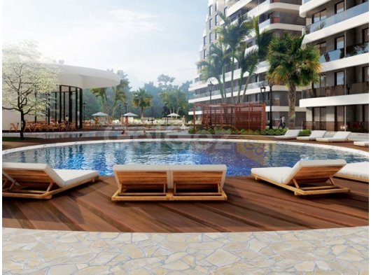 MAĞUSA GEÇİTKALE BÖLGESİNDE LÜKS SİTE İÇERSİNDE SATILIK 1+0 STÜDYO DAİRELER