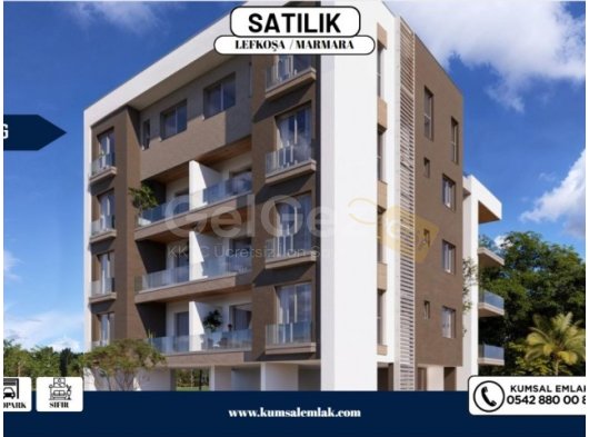 LEFKOŞA MARMARADA SATILIK SIFIR LÜKS DAİRELER