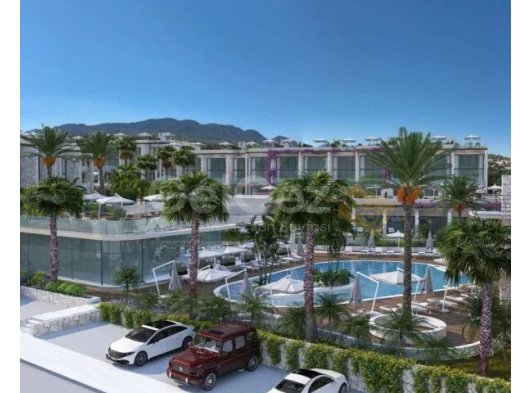 GİRNE ESENTEPE BÖLGESİNDE ANAYOL ÜSTÜNDE LÜKS SİTE İÇERİSİNDE 2+1 LÜKS PENTHOUSELAR