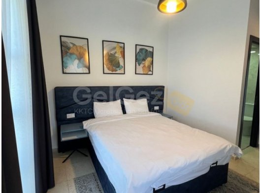 Girne Lapta'da Günlük Kiralık 1+1 Teraslı Daire