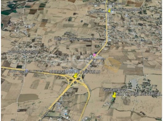 LEFKOŞA GÖKHAN BÖLGESİNDE ARSA KARŞILIKLI SATILIK ARSA