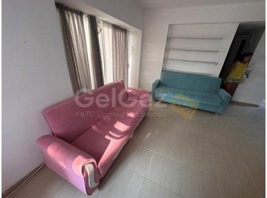 KÜÇÜK KAYMAKLI' DA ZEMİNKAT SATILIKI DAİRE