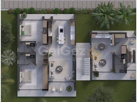 Girne Lapta Süper Lüks Daireler