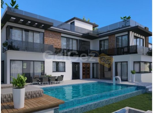Zeytinlik bölgesinde 4+1 luks villa 690.000 STG'den başlayan fiyatlarla