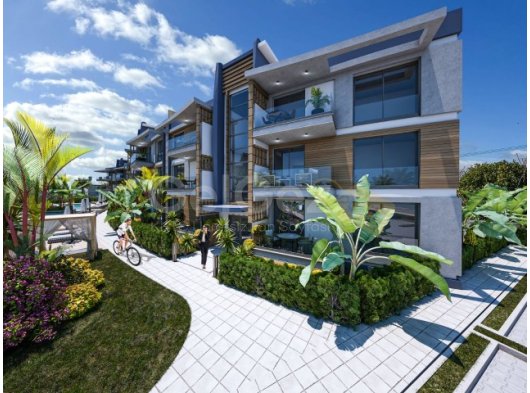 Lapta'da elden ödemeli 2+1 110 m2 bahçeli/teraslı daireler 140.000 STG